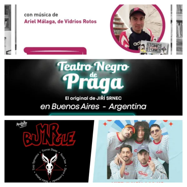 Agenda Filo: todos los espectáculos que no te podes perder