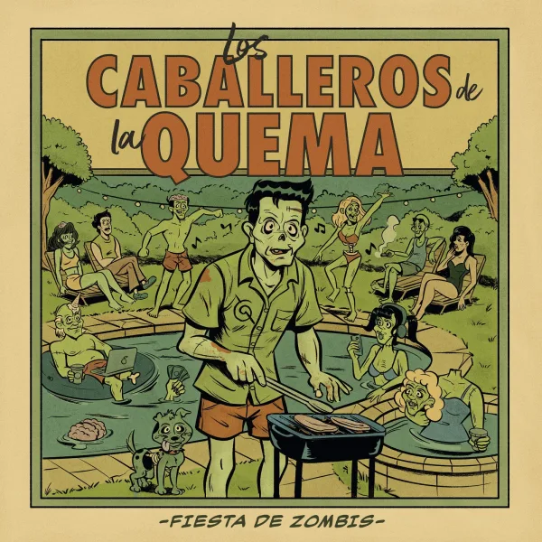 "Fiesta de Zombis", el nuevo álbum de "Los Caballeros de la Quema"