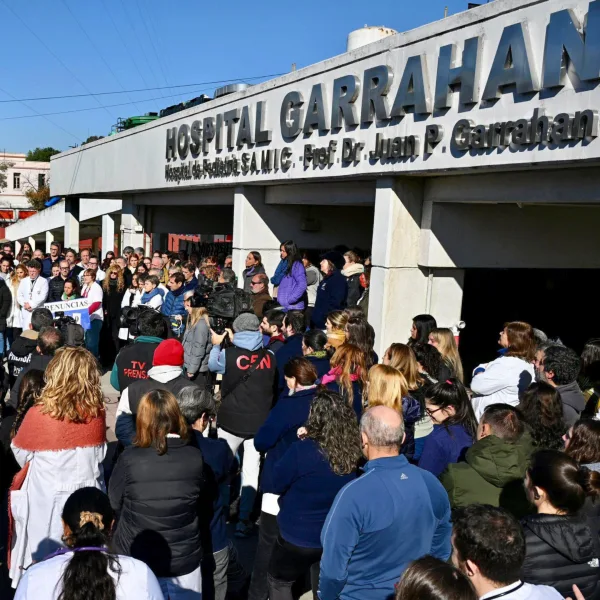 El Hospital Garrahan comenzó nuevas medidas de fuerza contra las leyes vetadas