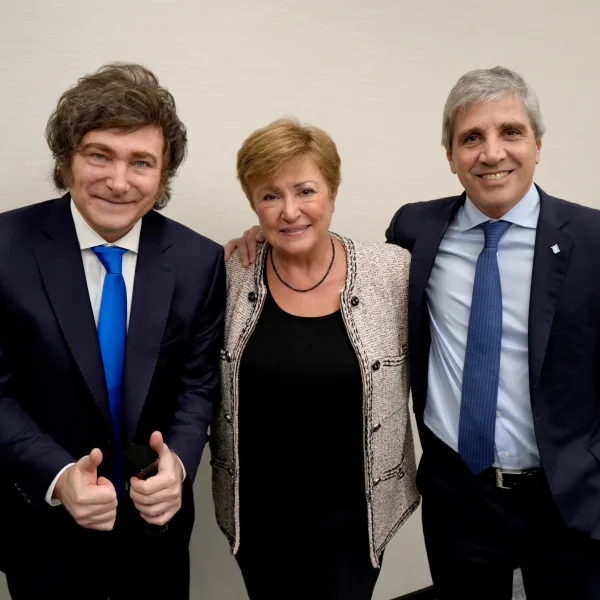 La directora del FMI calificó de “excelente” la reunión con Milei en Estados Unidos