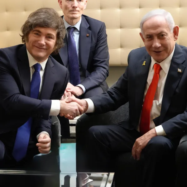 Milei cerró su agenda en Estados Unidos con una reunión con el primer ministro de Israel