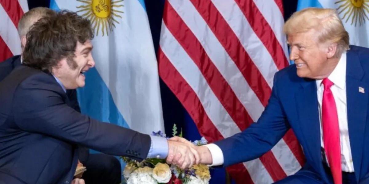 Milei manifestó su "profunda admiración y gratitud" a Trump por el fin ...