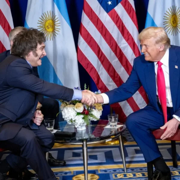 Milei manifestó su "profunda admiración y gratitud" a Trump por el fin de la guerra en Medio Oriente
