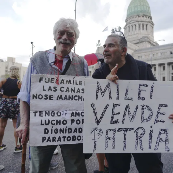 Nueva marcha de jubilados y operativo policial en el Congreso