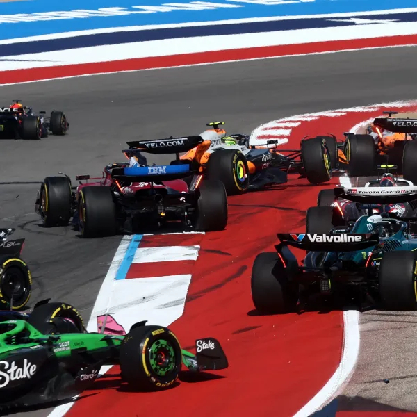 Colapinto lejos del podio en el sprint de Estados Unidos