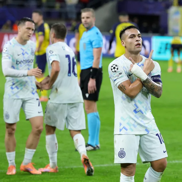 Con el aporte goleador de Lautaro Martínez, Inter venció a Union Saint-Gilloise por la Champions League