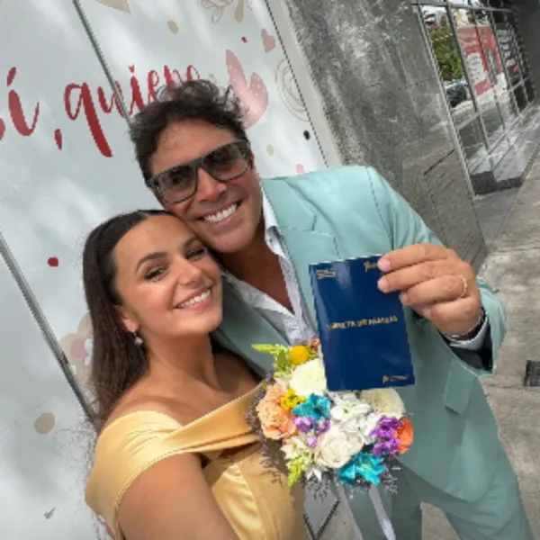Matías Alé y Martina Vignolo se casaron en Mar del Plata