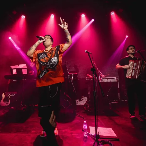 G Sony tuvo un show a pura cumbia, freestyle y emoción