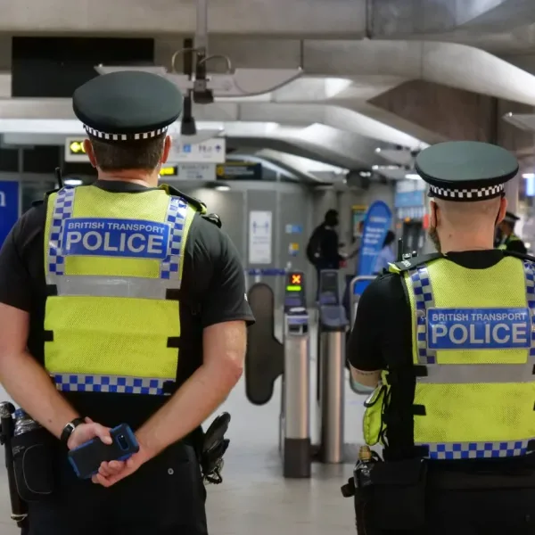 Brutal ataque a apuñaladas en un tren de Reino Unido: varios heridos y dos detenidos