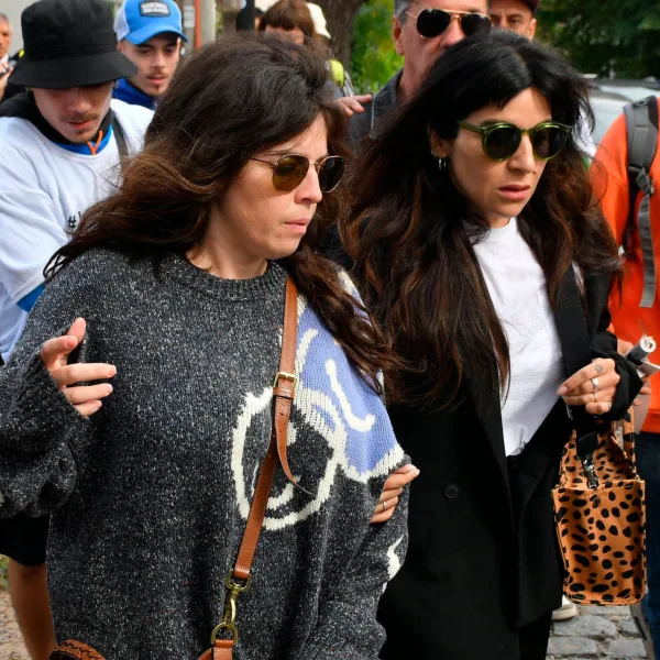 Dalma y Gianinna declararon en el jury a la jueza del caso Maradona