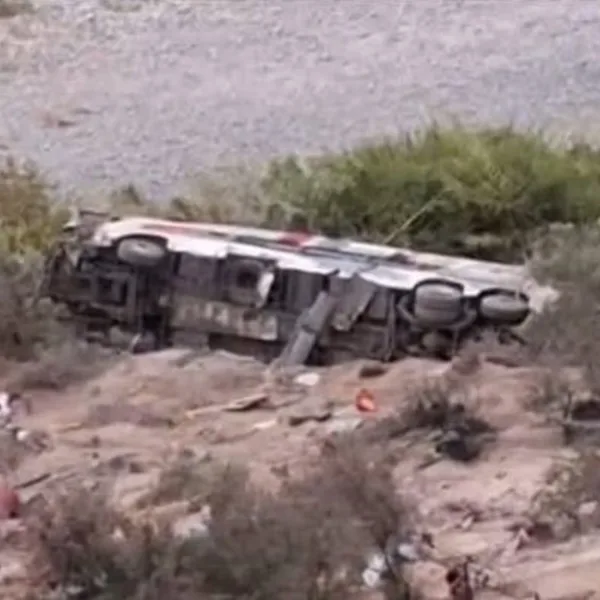 Tragedia en Perú: un micro cayó a un precipicio y murieron 37 personas