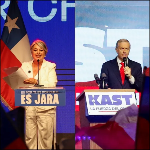 Habrá balotaje en Chile entre Jeannette Jara y José Antonio Kast
