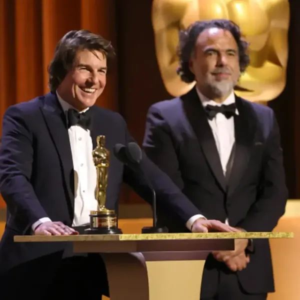 Tom Cruise recibió un premio Oscar honorifico por su trayectoria
