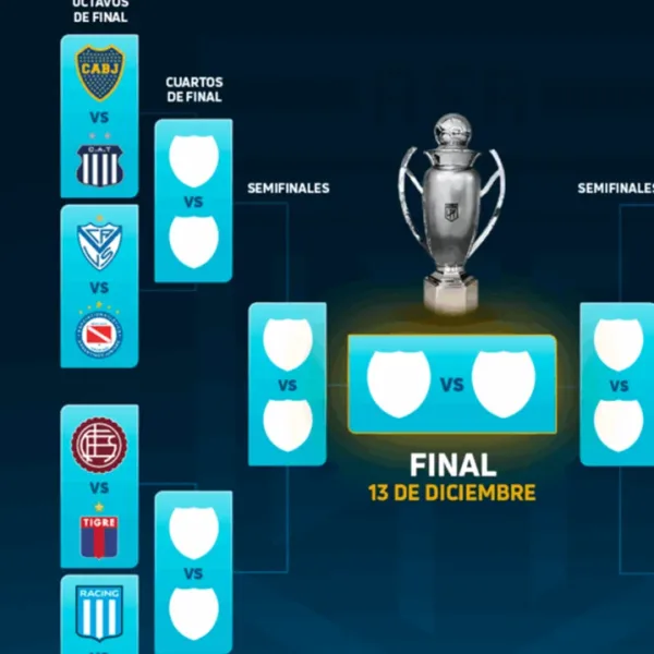Así quedaron los cruces de octavos de final del Torneo Clausura 2025