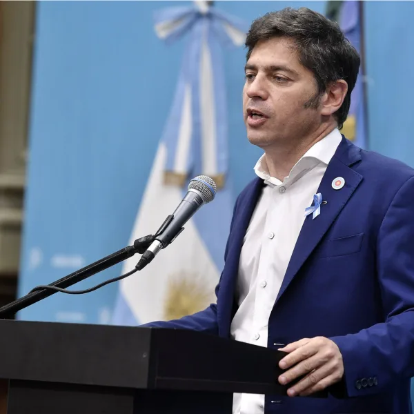 Kicillof cuestionó el avance del acuerdo comercial entre el Gobierno y Estados Unidos
