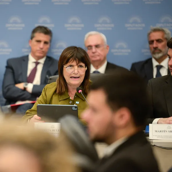 Bullrich tildó de "retrógrada" a la AFA y dijo que están analizando medidas