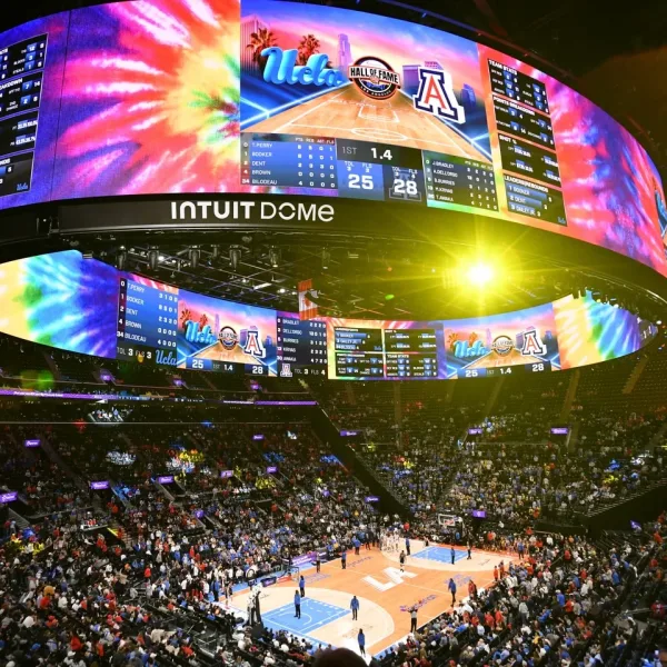 Cómo se hizo el estadio "futurista" de Los Ángeles Clippers