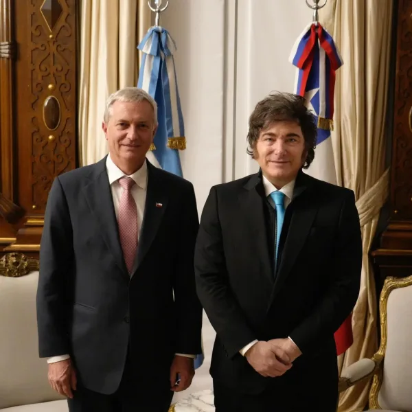 Kast visitó a Javier Milei tras su triunfo en Chile: "Vamos a tener una muy buena relación”