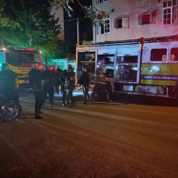 Mar del Plata: se incendió un geriátrico y hay al menos tres muestros y varios heridos