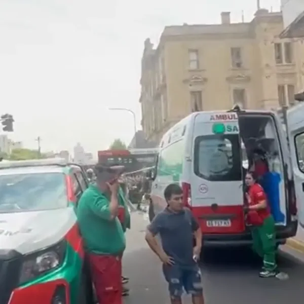 Incendio en un local de ropa en Balvanera: 42 personas atendidas