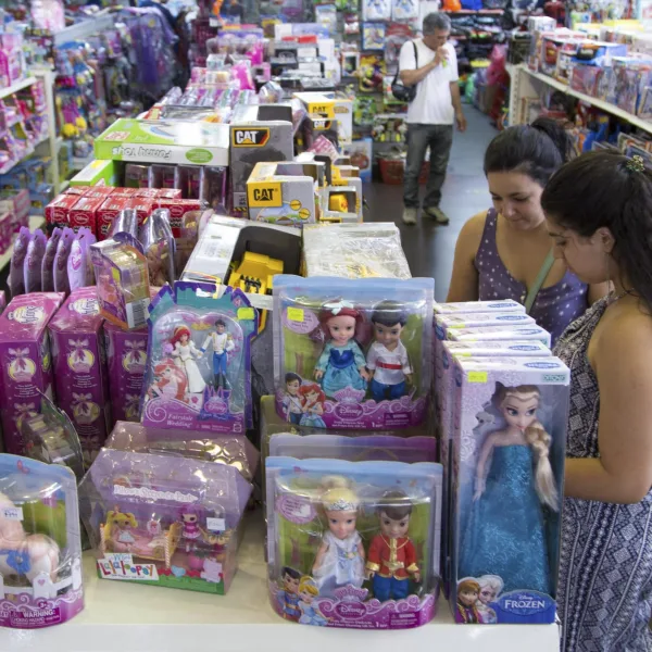 Las ventas de juguetes para la Navidad mostraron una caída del 7%