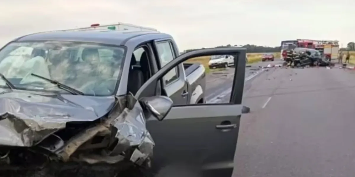 Choque frontal en la Ruta Nacional 3 terminó con la vida de una pareja ...