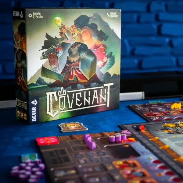 Covenant: el Euro definitivo para cerrar un gran año en la comunidad de juegos de mesa