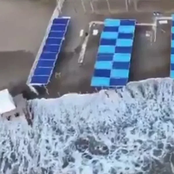 Sudestada en la costa bonaerense: fuertes daños en playas y balnearios en plena temporada