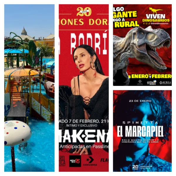 Agenda Filo: todos los espectáculos que no te podes perder