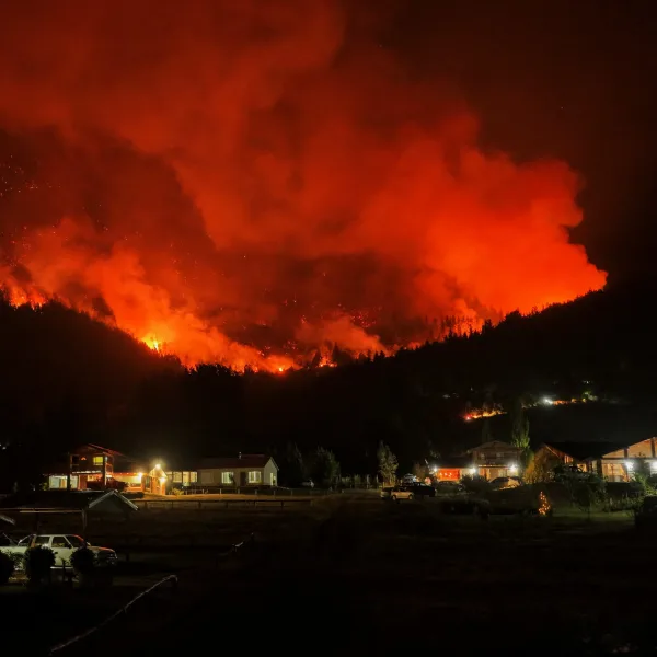 Incendios en Chubut: reabrieron la Ruta 40, pero la situación sigue siendo crítica