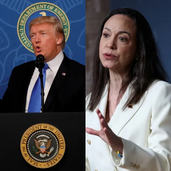 Donald Trump recibirá a María Corina Machado el próximo jueves