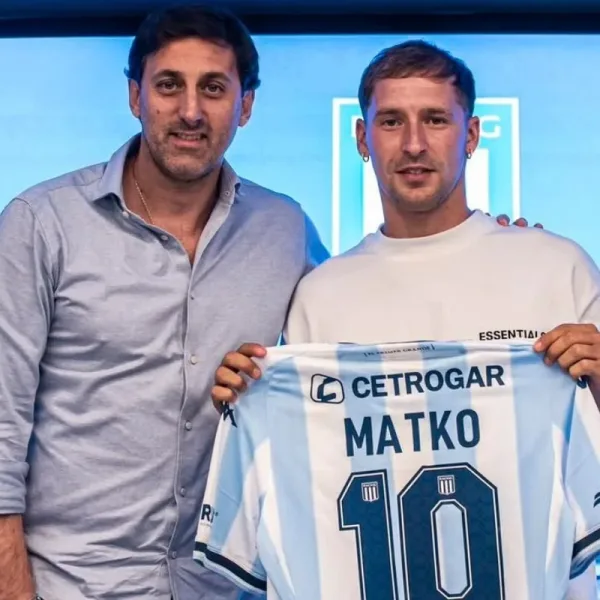 Racing oficializó la llegada de Matko Miljevic