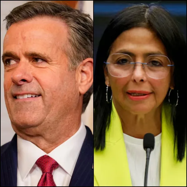 El director de la CIA se reunió con Delcy Rodríguez en Venezuela