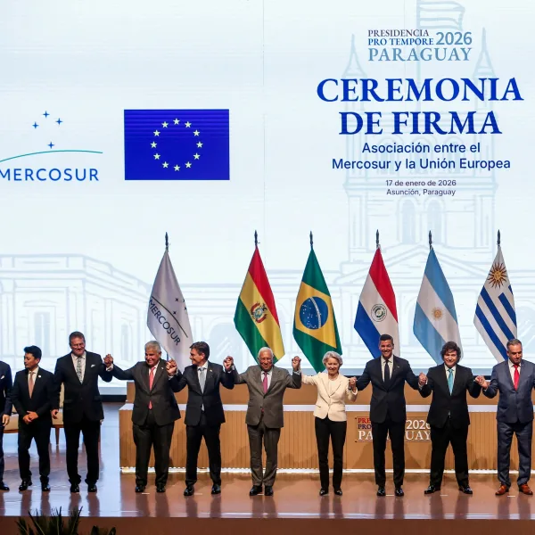 El Mercosur y la Unión Europea firmaron el acuerdo en Paraguay con la presencia de Javier Milei