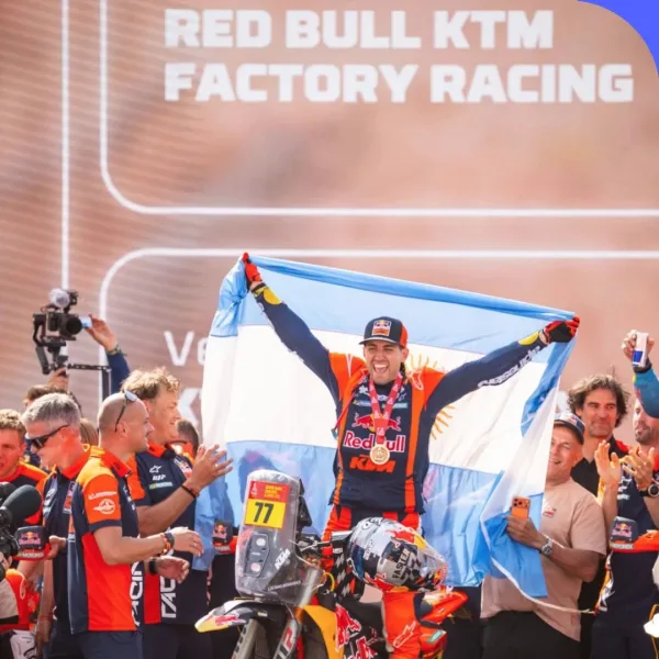 Luciano Benavides se consagró campeón del Rally Dakar 2026 en motos