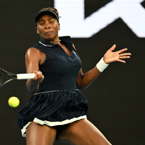 Venus Williams hizo historia en el Abierto de Australia a los 45 años aunque fue eliminada en primera ronda