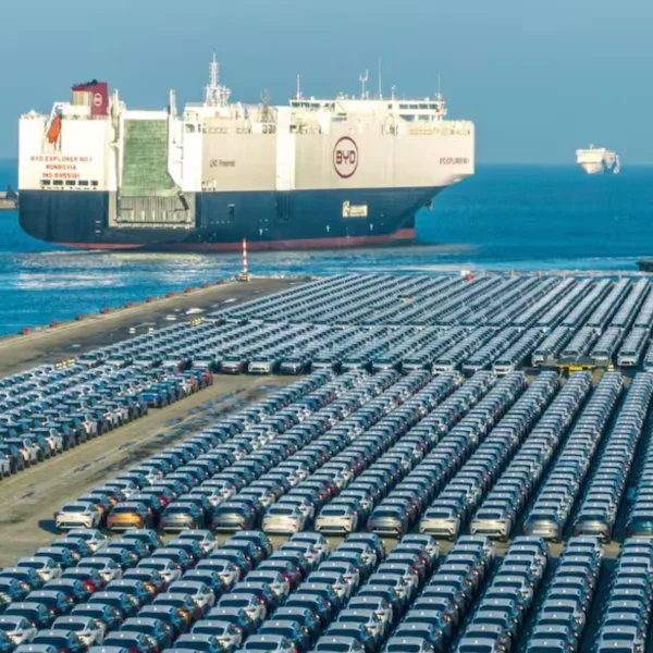 Llegó a la Argentina el buque chino con 5.800 autos eléctricos e híbridos