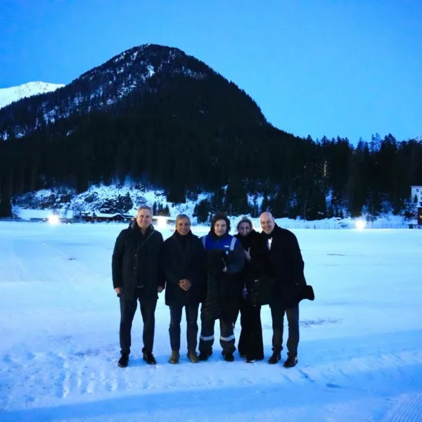 Milei arribó a Davos junto a su comitiva para participar del Foro Económico Mundial