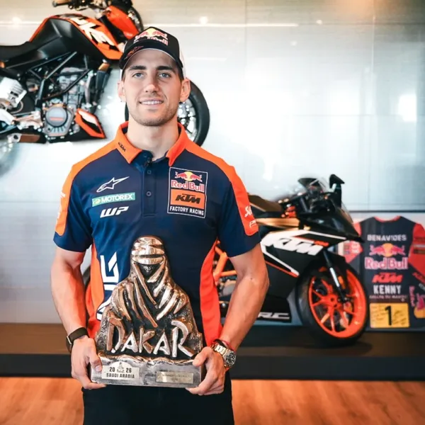 Luciano Benavides, campeón del Dakar 2026: del "momento más tenso" en la definición al saludo de Franco Colapinto