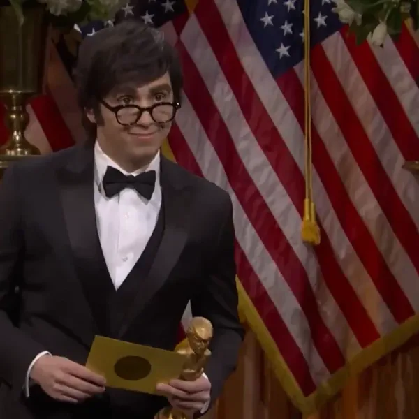 La TV estadounidense volvió a parodiar a Javier Milei en un sketch junto a Donald Trump