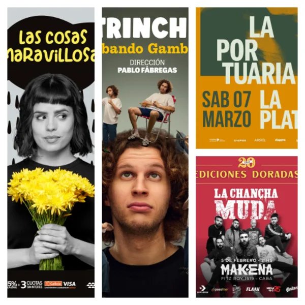 Agenda Filo: Todos los espectáculos que no te podes perder