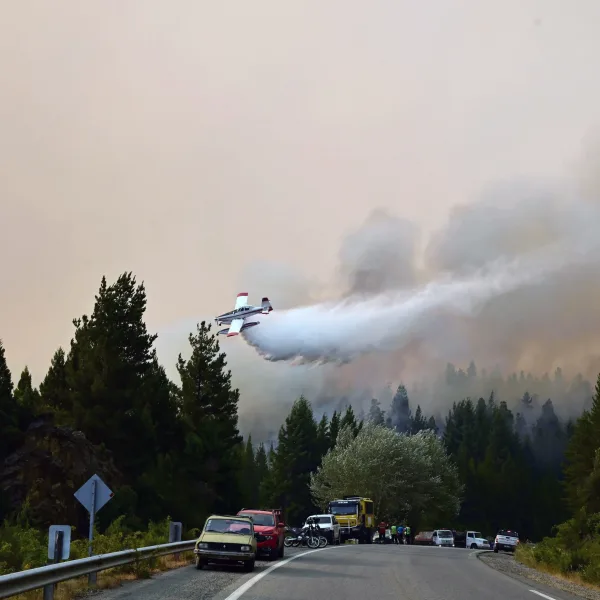 Incendios en Chubut: ya se quemaron más de 40 mil hectáreas