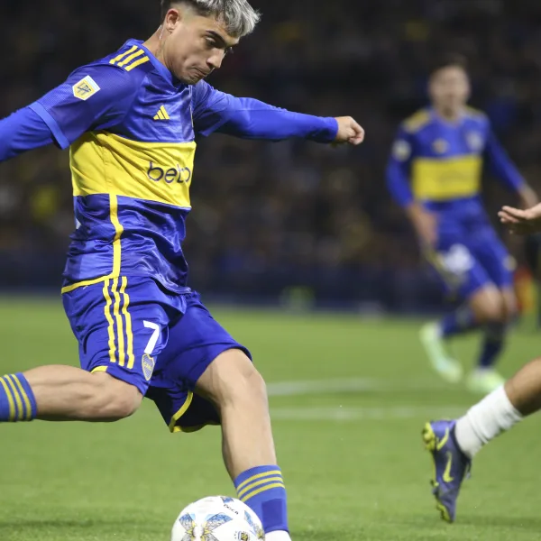 Preocupación en Boca: Exequiel Zeballos se retiró lesionado y está en duda ante Vélez
