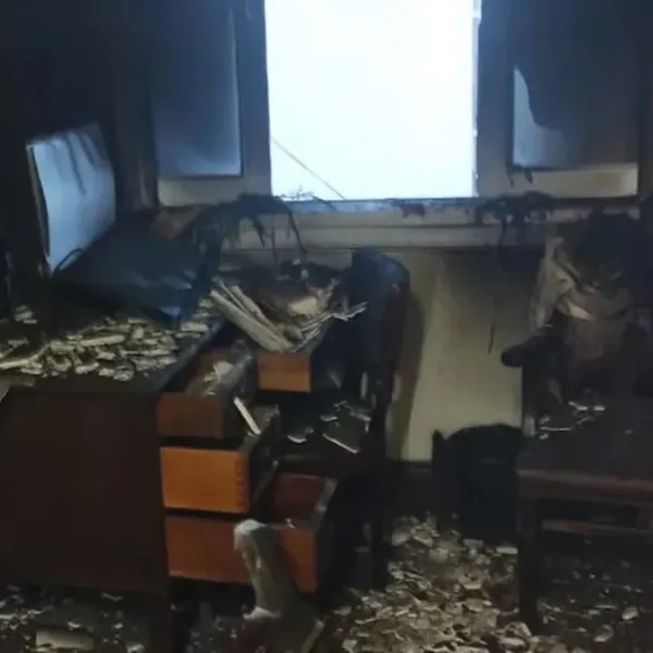 Se incendió una oficina en el Senado: hay tres intoxicados