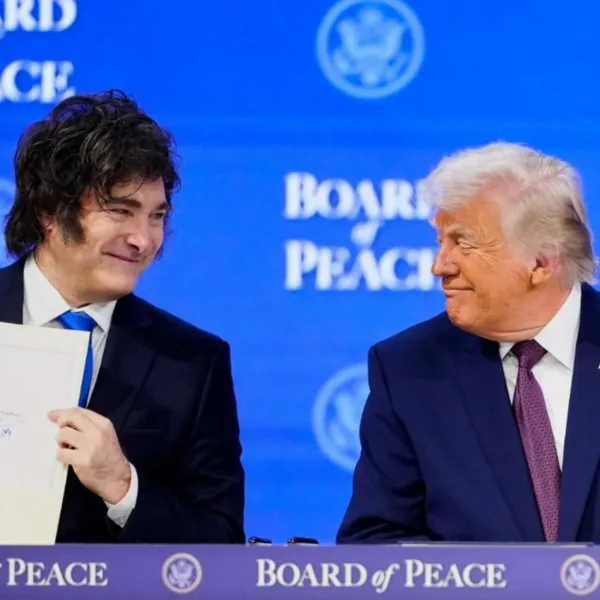 Milei viaja a EE.UU. para participar de la sesión inaugural del Consejo de Paz de Donald Trump