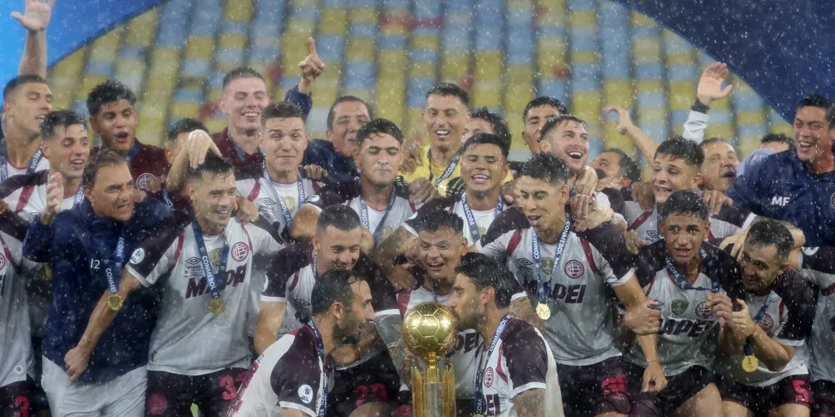 Lanús le ganó una final épica a Flamengo en el Maracaná y gritó campeón ...