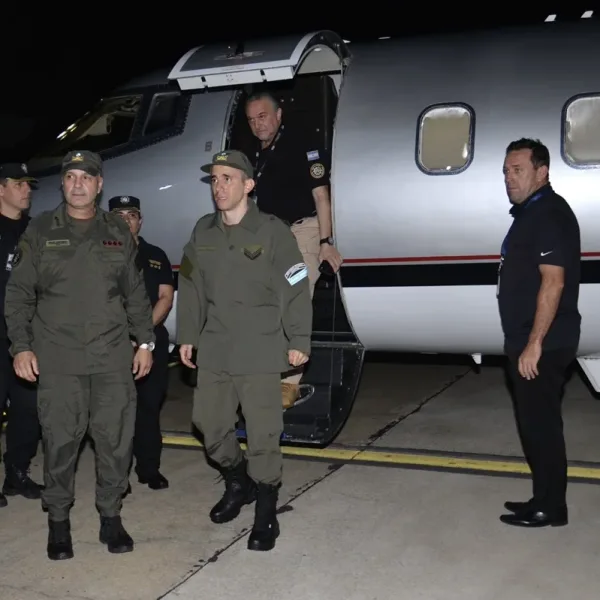 Nahuel Gallo llegó a la Argentina y se reencontró con su familia