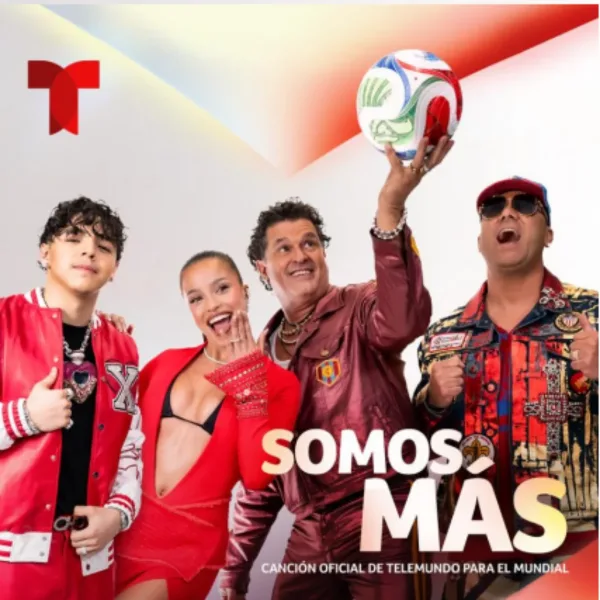 Emilia, Carlos Vives, Wisin y Xavi presentan la canción del Mundial 2026