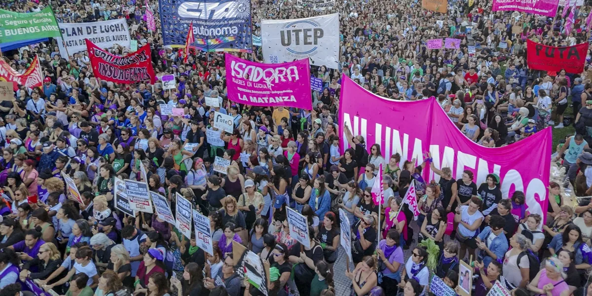 Organizaciones feministas se manifestaron en todo el país por el 8M ...