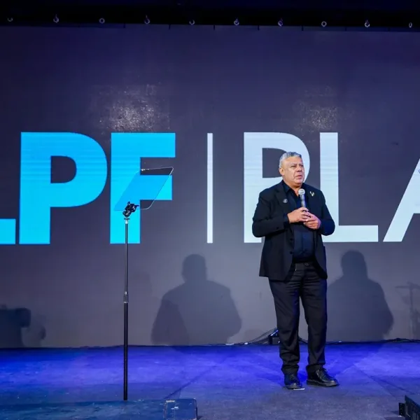 Tapia presentó LPF Play y advirtió a sus denunciantes: "Van a transpirar como yo pero de vergüenza"